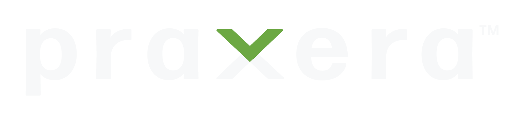 Praxera_Logo_TM_White